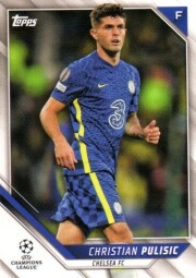 2021-22 Topps UEFA CL #143 Christian Pulisic - Chelsea